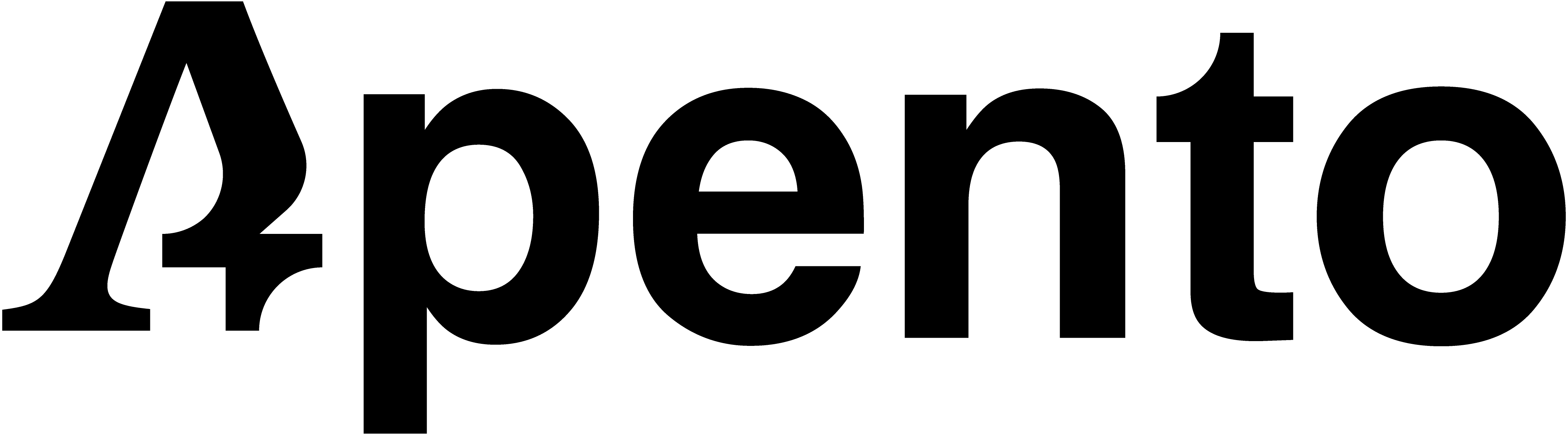 Apento logo - black RGB